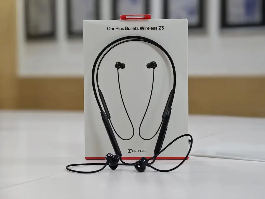 OnePlus Bullets Wireless Z3 Neckband Bluetooth Earphones with Long Battery Life